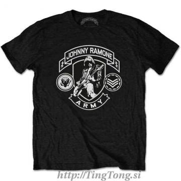 T-shirt Ramones: Johnny Ramone Army Logo 9059