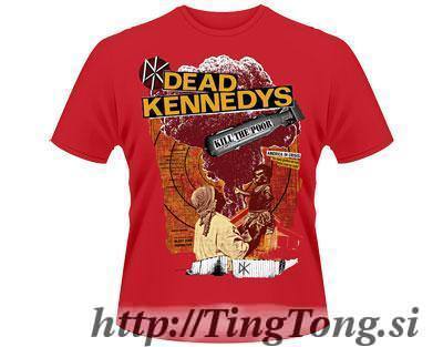 T-shirt Dead Kennedys Kill The Poor Red 9223