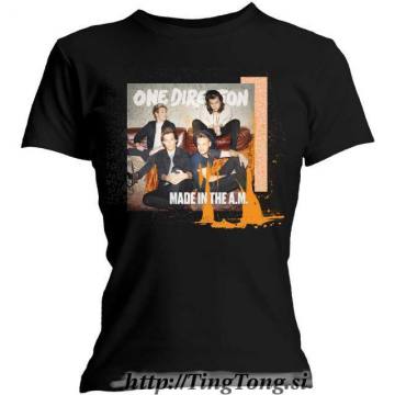 Girlie shirt One Direction Made In The A.M. Black 11173