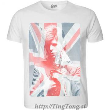 T-shirt David Bowie Union Jack & Sax Sublimacijski 17572