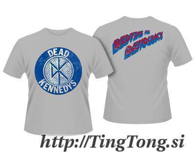 T-shirt Dead Kennedys Vintage Logo Circle (siva) 17858