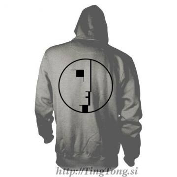 Hoodie Bauhaus – Classic Logo Zip Grey 31807