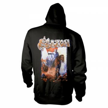 Saxon Crusader Hoodie (črna) 36698