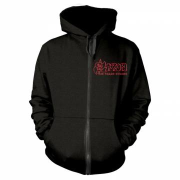 Saxon Strong Arm Of The Law Hoodie zip (črna) 36705