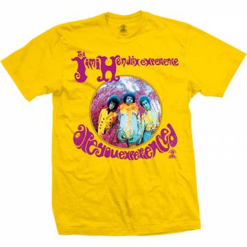 Jimi Hendrix Unisex T-Shirt: Are You Experienced (Yellow) 38494