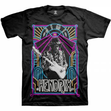 Jimi Hendrix T-shirt Electric Ladyland Neon (črna) 40740