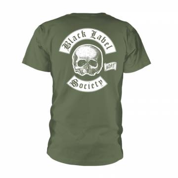 Skull Logo Pocket Black Label Society T-shirt 41562