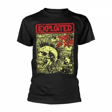 Punks Not Dead-The Exploited Black T-shirt 42446
