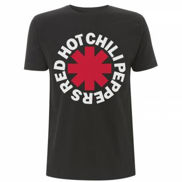 Red Hot Chili Peppers Unisex T-Shirt: Classic Asterisk (Črna) 242519
