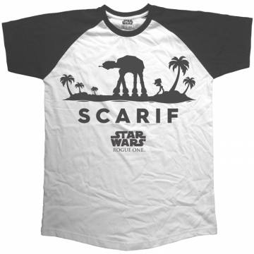 T-shirt Star Wars Scarif At-At Raglan 55547