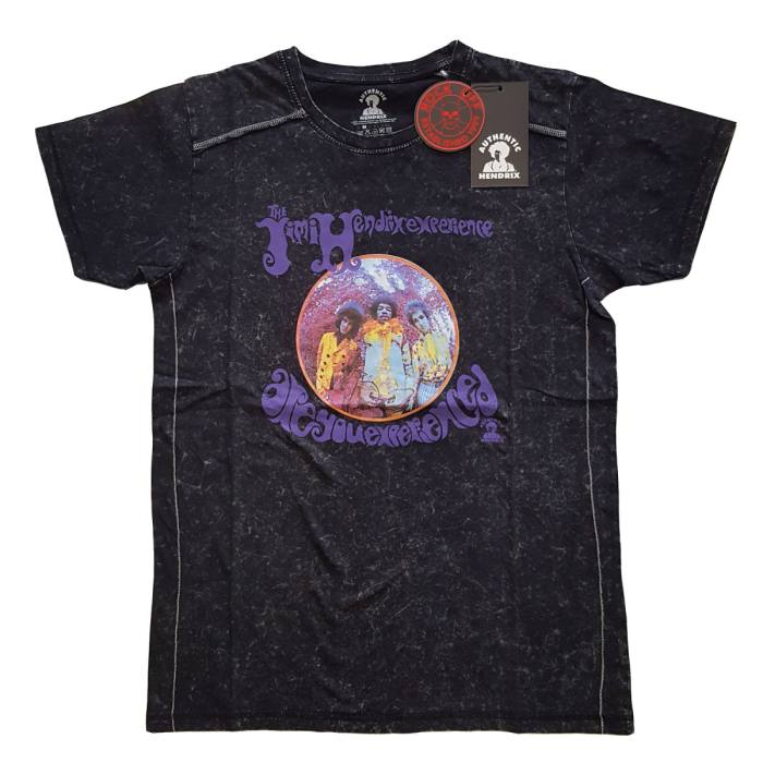 Jimi Hendrix Unisex T-Shirt: Experienced (Black) (Wash Collection) 78917