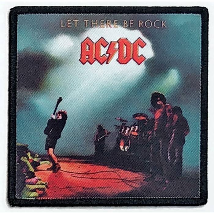 AC/DC Standard Našitek: Let There Be Rock 80750