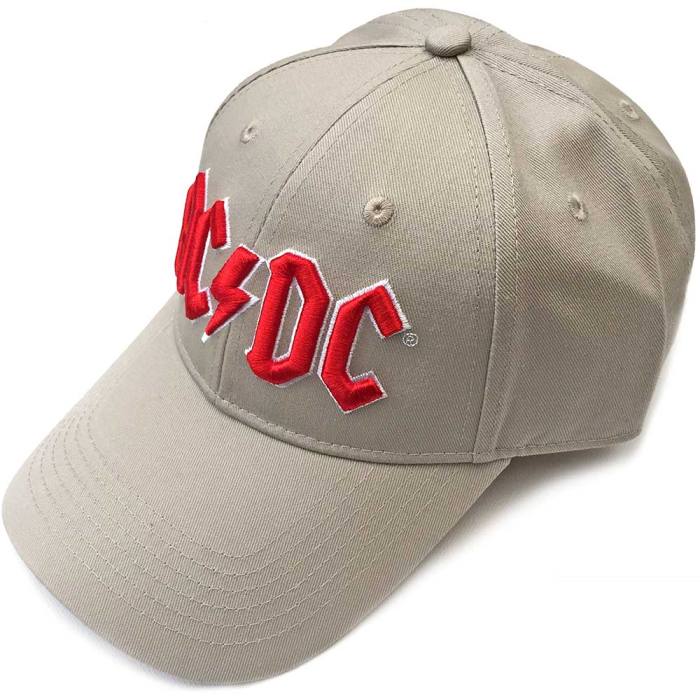 Kapa Baseball AC/DC Red Logo peščena 80856