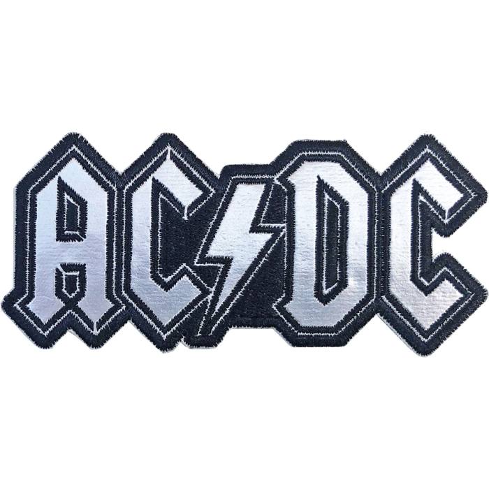 AC/DC našitek Cut-Out Foil Logo 80929
