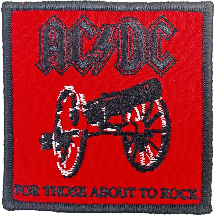 AC/DC našitek For Those About To Rock 80930