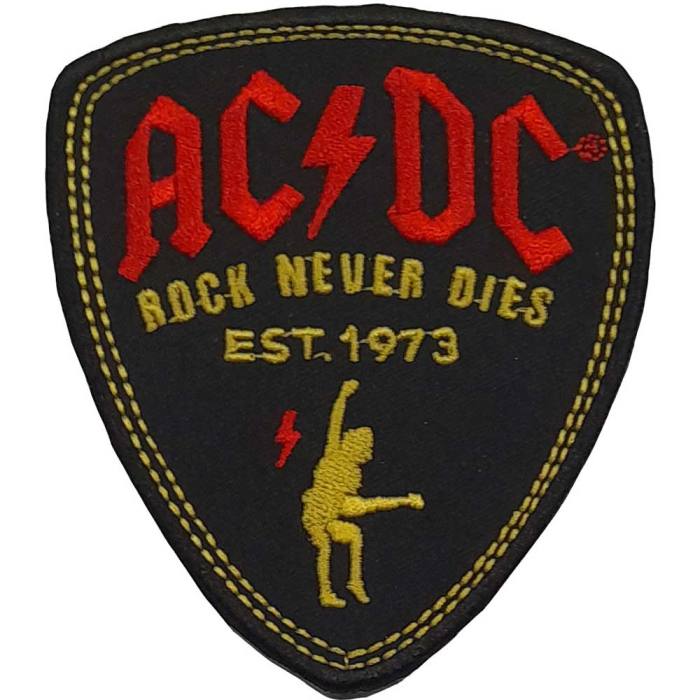 Našitek AC/DC Standard: Plectrum Rock Never Dies 80932