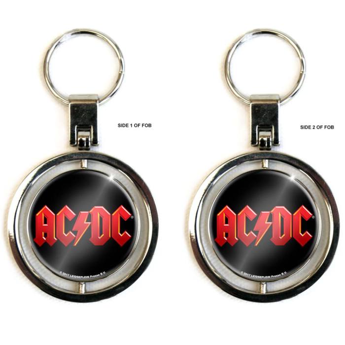 AC/DC Obesek ključi: Logo Spinner 81004