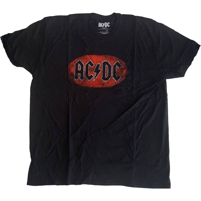 T-shirt AC/DC Oval Logo Vintage 81227
