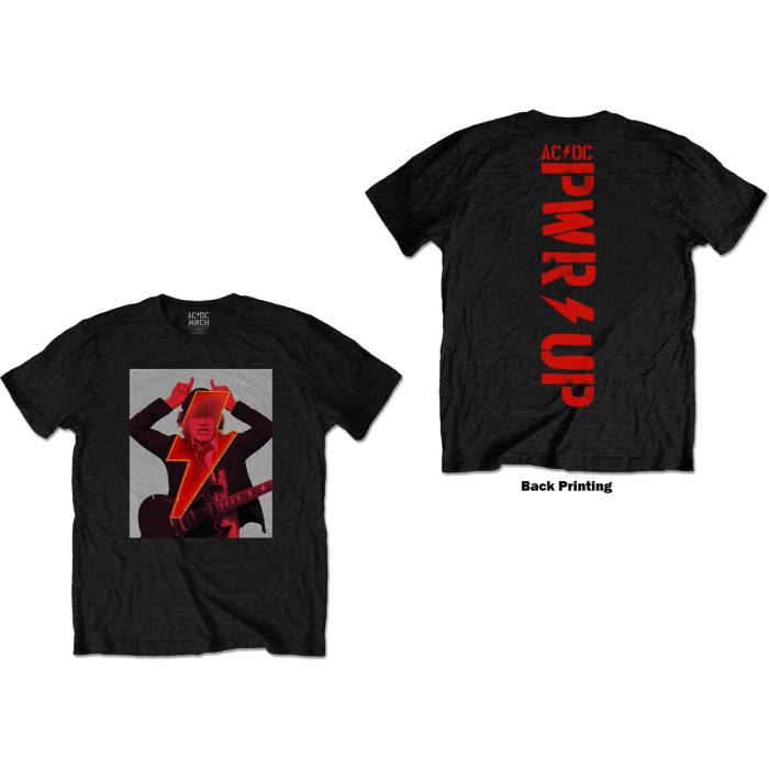 T-shirt AC/DC - Angus Finger Horns 81302