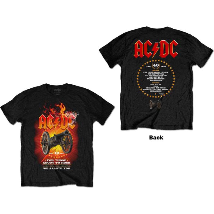 T-shirt AC/DC – FTATR 40th Flaming 81356