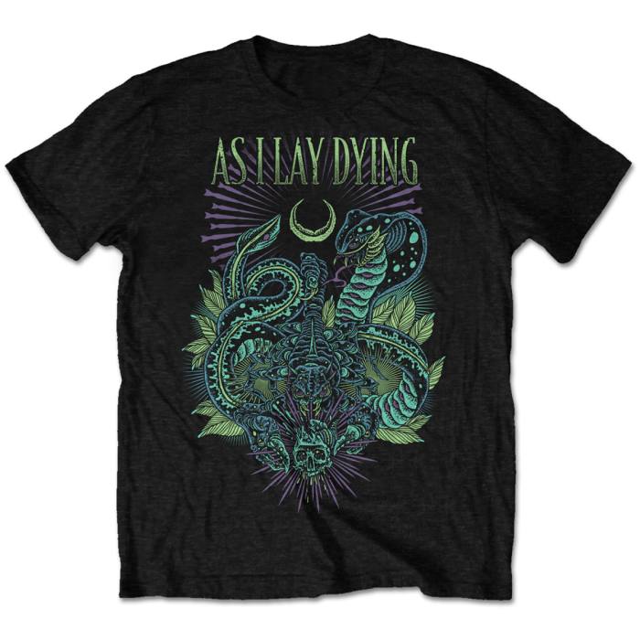 As I Lay Dying T-shirt: Cobra 81746