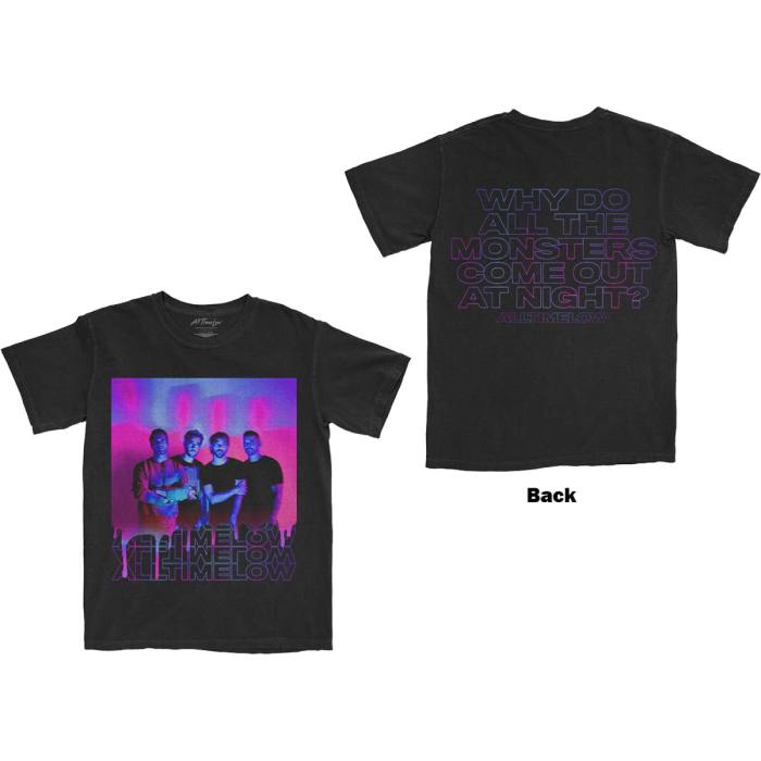 All Time Low T-shirt Blurry Monster (črna) 82424