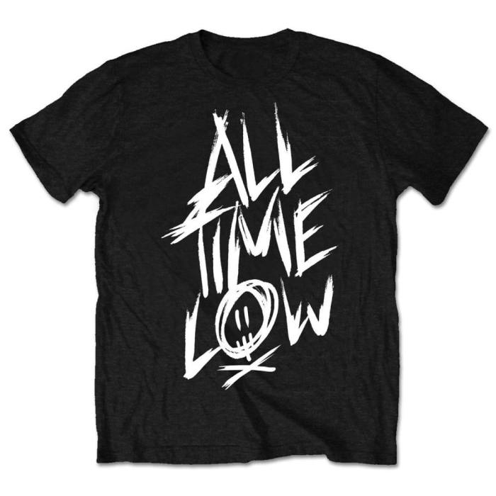 All Time Low T-shirt Scratched Logo 82442