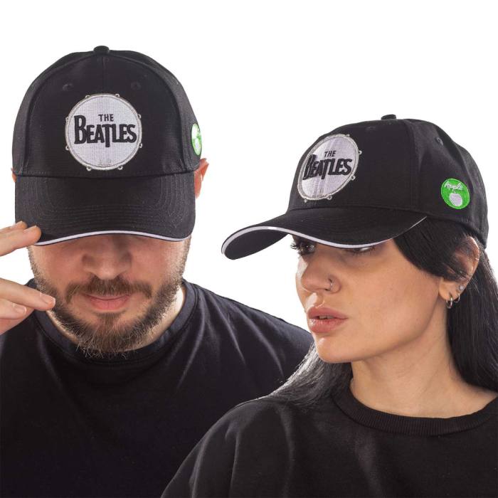 The Beatles Unisex Baseball Cap: Drum (Black) 82658