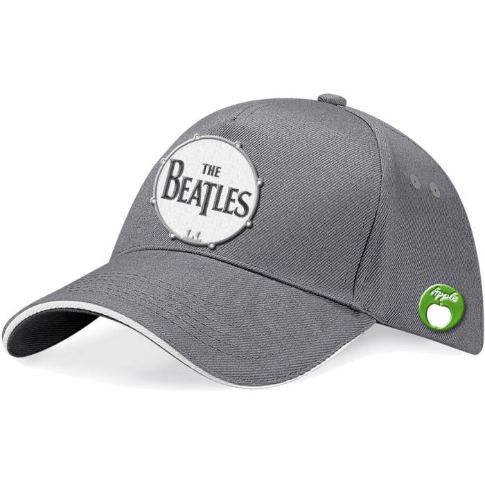 The Beatles Unisex Baseball Cap: Drum (Grey) 82659