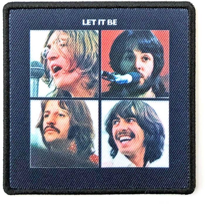 The Beatles Standard Patch: Let It Be Album Cover 82892