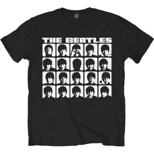 T-shirt Beatles: Hard Days Night Faces Mono 83064