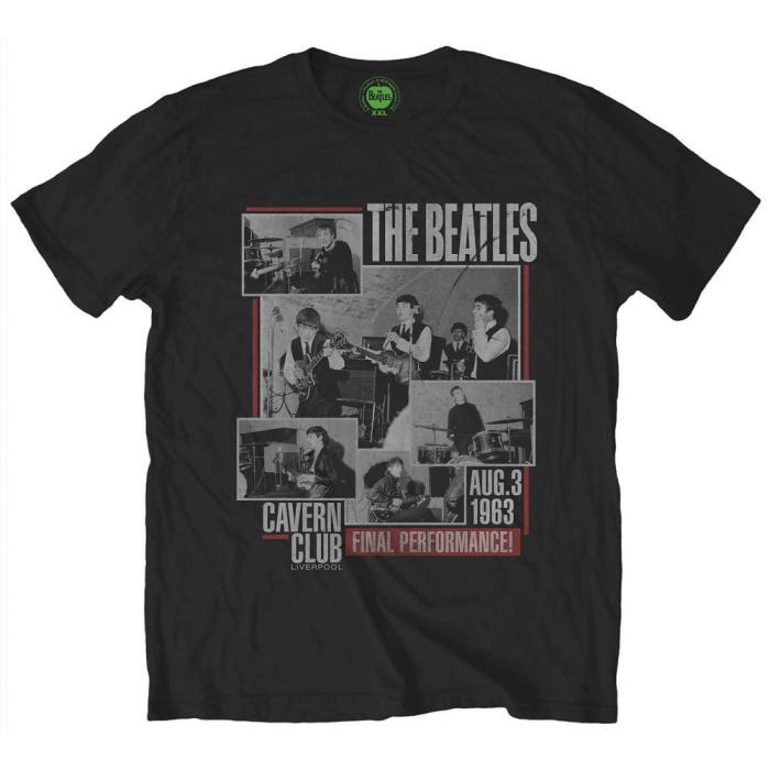 T-shirt The Beatles Final Performance (črn) 83483