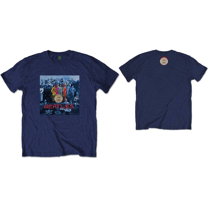 T-shirt Beatles Sgt Pepper Blue 83819