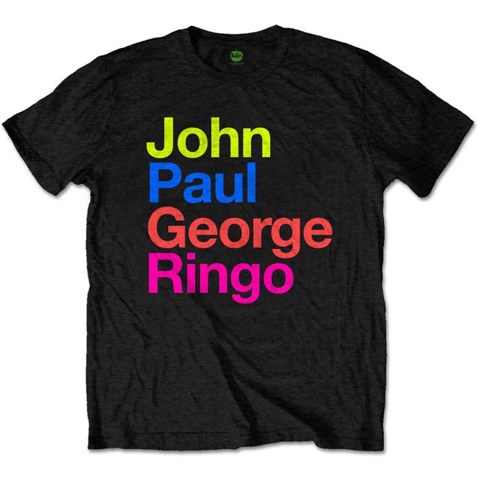 T-shirt Beatles: JPG&R Pepper Suit Colours (Črna) 83924