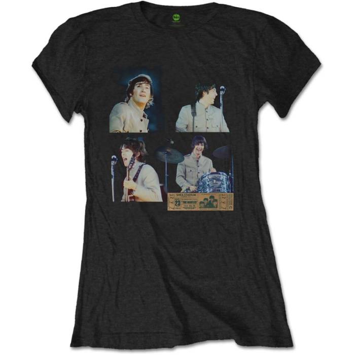 Shea Stadium Shots - The Beatles Ladies T-shirt 83959