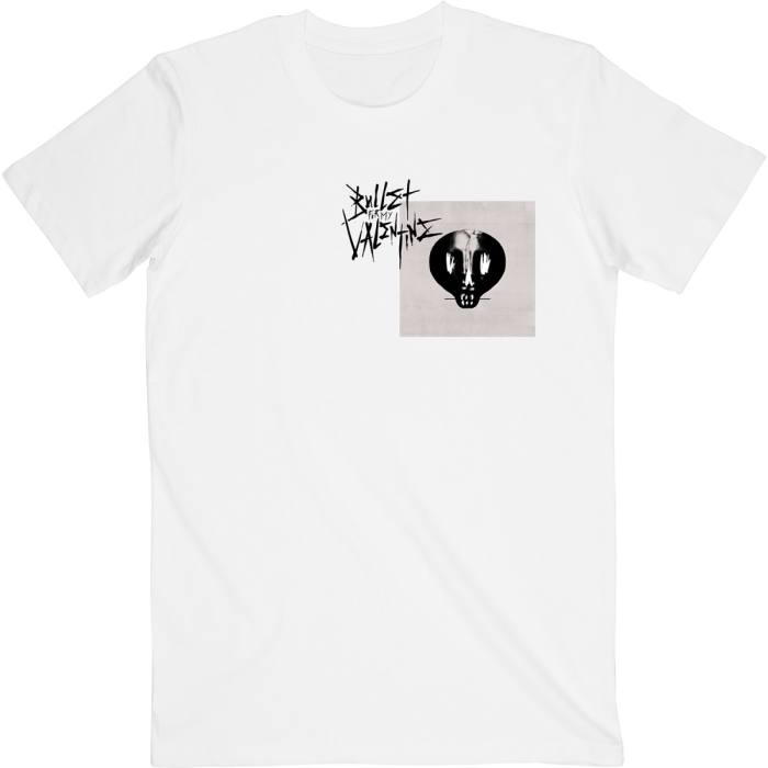 Bullet For My Valentine Album Cropped & Logo T-shirt 84713