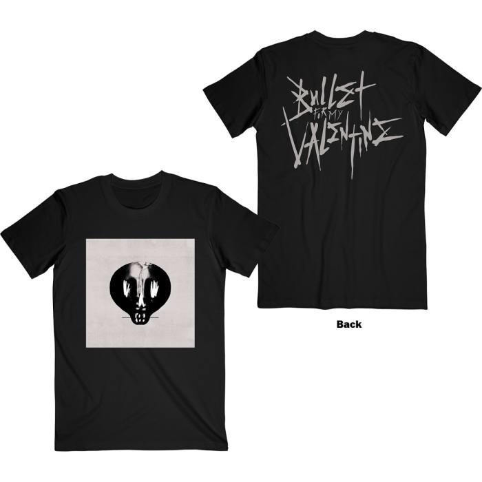 Bullet For My Valentine Album Cropped & Large Logo T-shirt 84719