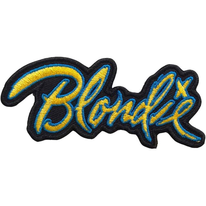 Našitek Blondie: Ettb Logo 85289