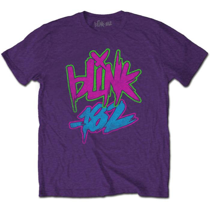 Blink-182 Neon Logo T-shirt 85449