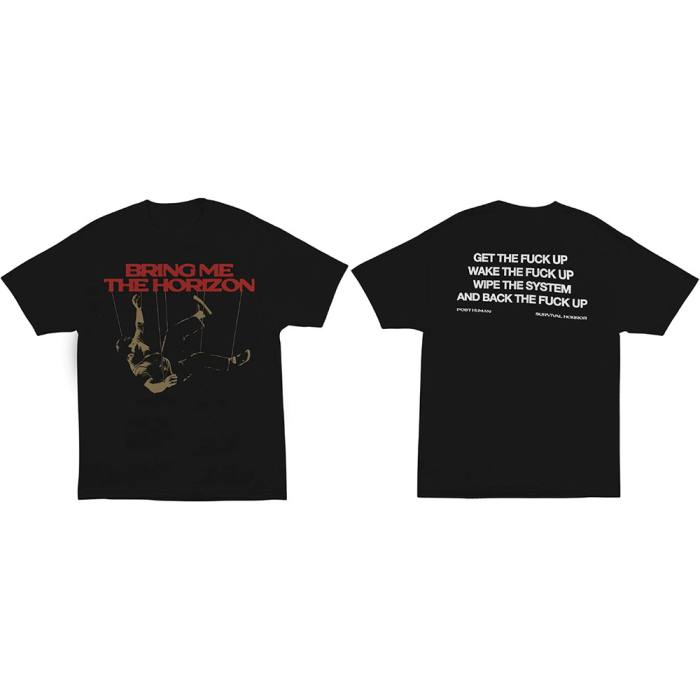 Bring Me The Horizon Unisex T-Shirt: Wipe The System (Back Print) 86193