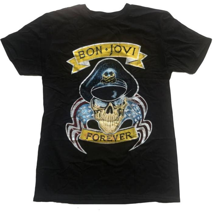 Bon Jovi T-shirt: Forever (Črna) 86342