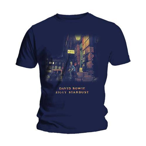 T-shirt David Bowie Ziggy Stardust Navy Blue 86354