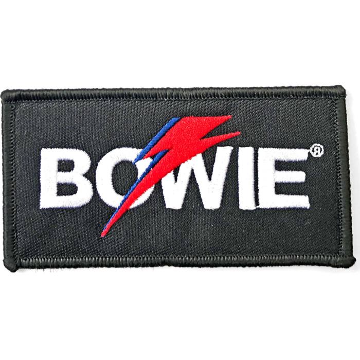 Našitek David Bowie Standard: Flash Logo 86425