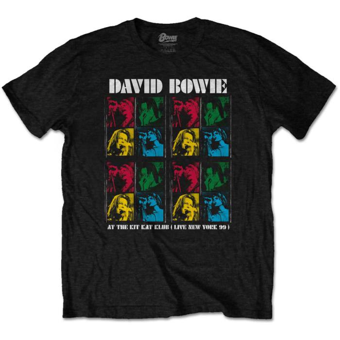 David Bowie T-shirt Kit Kat Klub (črna) 86453