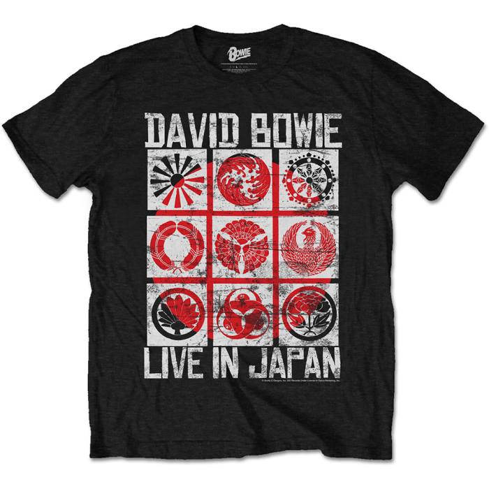 T-shirt David Bowie Live in Japan 86649