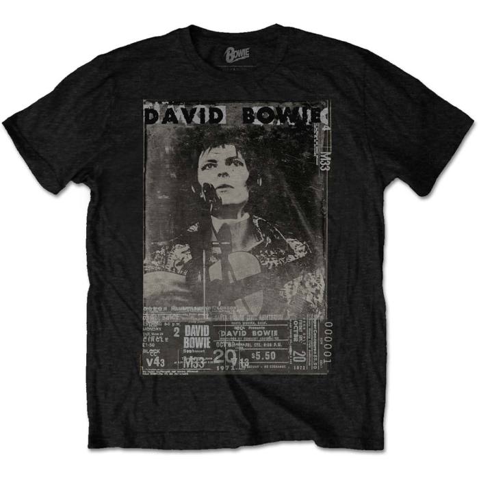 T-shirt David Bowie – Ziggy Guitar 86681