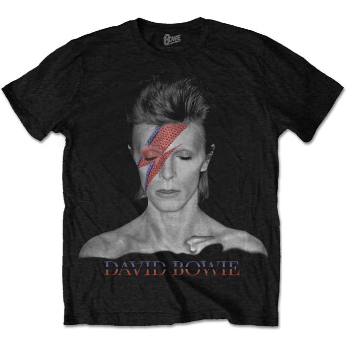 David Bowie T-shirt Aladdin Sane (črna) 86697