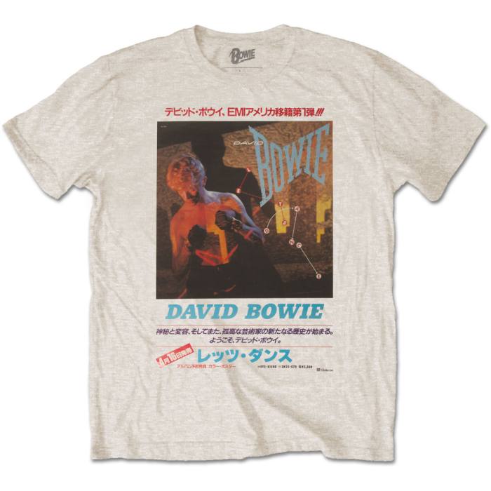 David Bowie Japanese Text T-shirt 86754