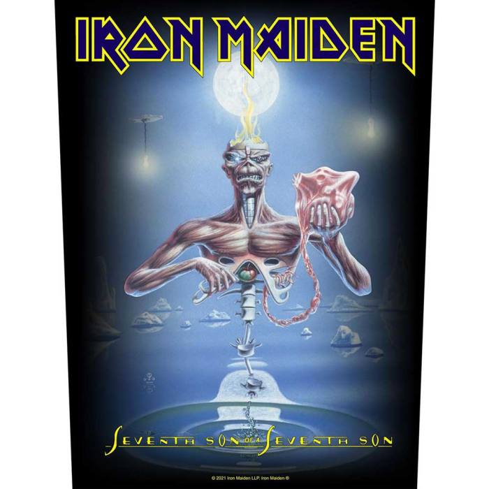 Seventh Son – Iron Maiden Našitek Veliki Hrbtni 86911