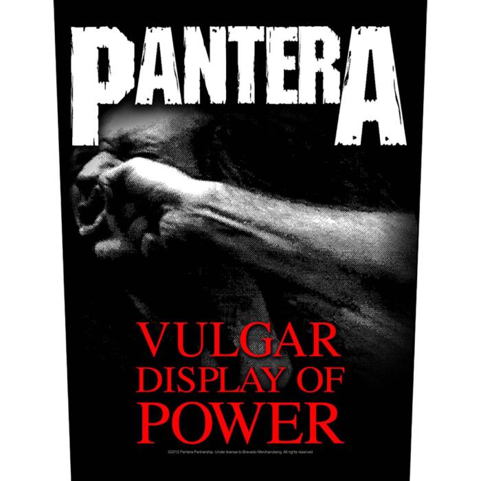 Vulgar Display Of Power - Našitek Veliki Hrbtni 86945